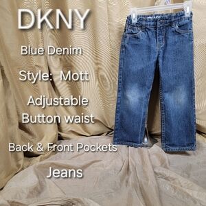 DKNY Mott Blue Denim Pants